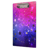 Porte-bloc Arrière - plan rose brillant (Gauche)