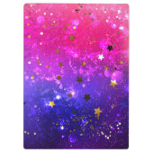 Porte-bloc Arrière - plan rose brillant (Dos)