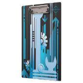 Porte-bloc Arrière - plan tramé technique 3 (Gauche)