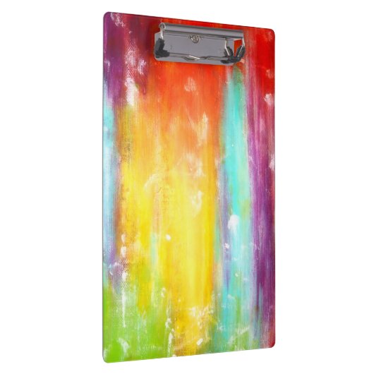 Porte-bloc Art abstrait de véritables couleurs (Swatch)