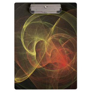 Porte-bloc Art abstrait Flamme magique