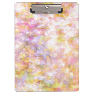 Porte-bloc Art Abstrait Pastel jaune pâle Impressionnisme