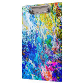 Porte-bloc Art de la palette de couleurs (Gauche)