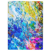 Porte-bloc Art de la palette de couleurs (Dos)