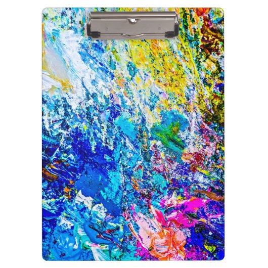 Porte-bloc Art de la palette de couleurs (Devant)