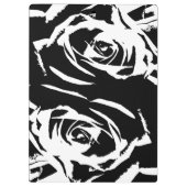 Porte-bloc Art de rose postérisé (Dos)