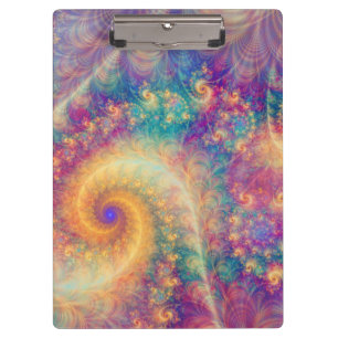 Porte-bloc Art de vortex fractal abstrait de fantaisie fantai
