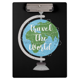 Porte-bloc Art de voyage Voyager dans le monde