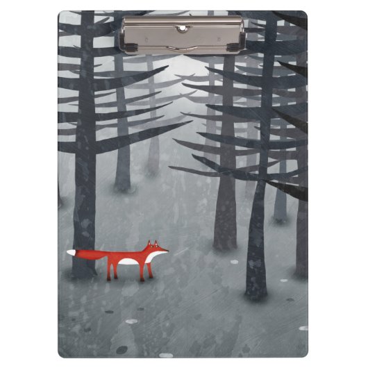 Porte-bloc Art Forêt Fox (Devant)