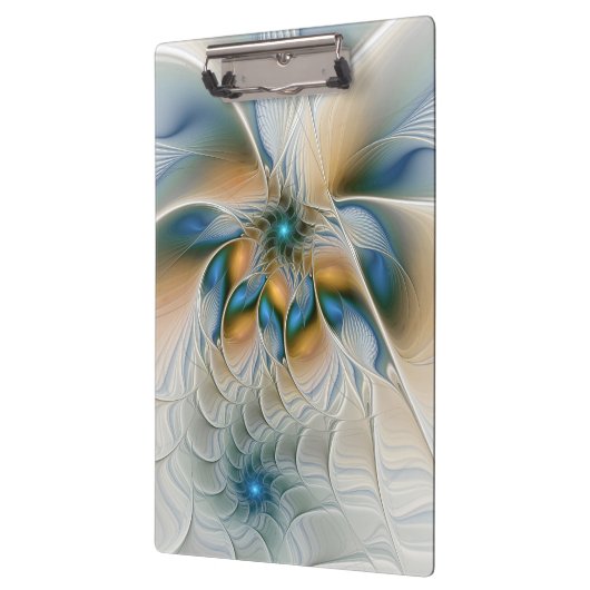 Porte-bloc Art Fractal De L'Imaginaire Abstrait En Plein Esso (Gauche)