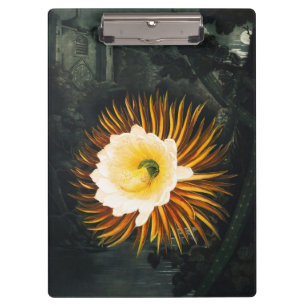 Porte-bloc Art gothique de Cereus nocturne vintage