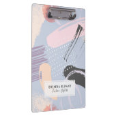 Porte-bloc Art moderne brushstrokies composition (Swatch)