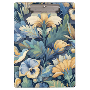 Porte-bloc Art Morris aux fleurs