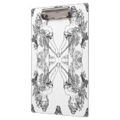 Porte-bloc Art nouveau Alphonse Mucha femme fleurs (Gauche)