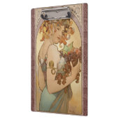 Porte-bloc Art Nouveau Femme Mucha Belle (Gauche)