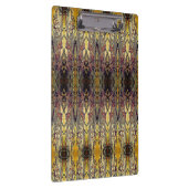 Porte-bloc Art nouveau iris motif or bronze rouge élégant (Swatch)