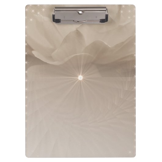 Porte-bloc Art Rose Sepia (Devant)