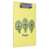 Porte-bloc Artichauts chantants mignons dessin animé végétal (Swatch)