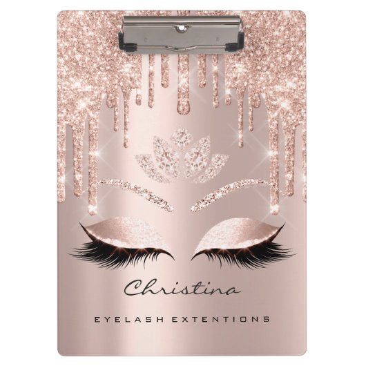 Porte-bloc Artiste maquillage Browser Lashes Spark Diamond Lo (Devant)