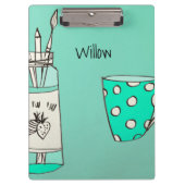 Porte-bloc Arty 1 Clipboard Customizable (Devant)