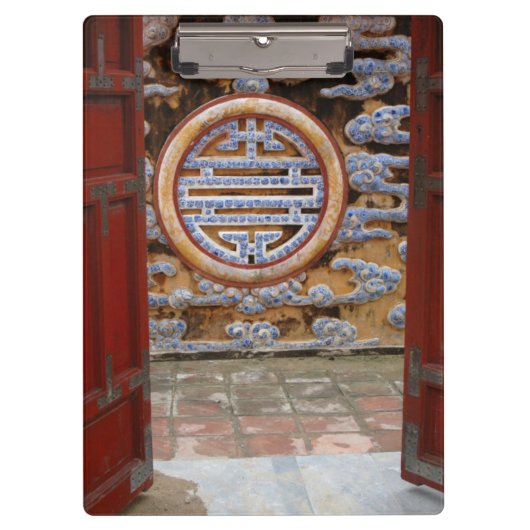 Porte-bloc Asie, Vietnam. Mur orné de la Citadelle (Devant)