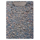 Porte-bloc Asphalte et texture de galets (Devant)