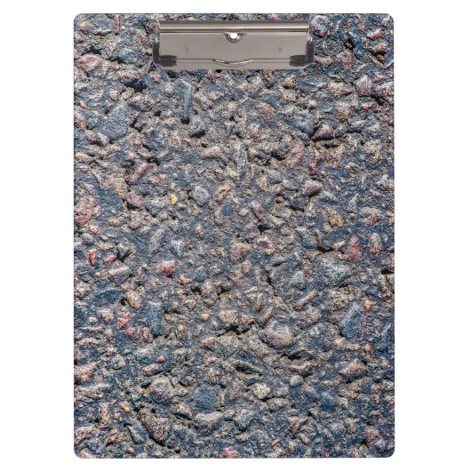 Porte-bloc Asphalte et texture de galets (Devant)