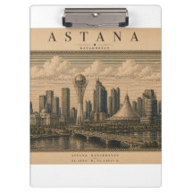 Astana | Conception de ville de voyage vintage