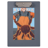 Porte-bloc Astoria, crabe d'OregonKing (Devant)