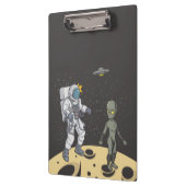 Porte-bloc Astronaute et extraterrestre (Gauche)