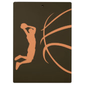 Porte-bloc Athlète de basket-ball (Dos)