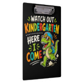 Porte-bloc Attention maternelle j'arrive Dino (Swatch)