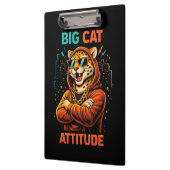 Porte-bloc Attitude de gros chat (Gauche)