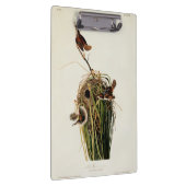 Porte-bloc Audubon Marsh Wren Bird Art (Swatch)