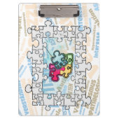 Porte-bloc Autisme Autism (Devant)