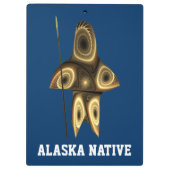 Porte-bloc Autochtone de l'Alaska (Dos)