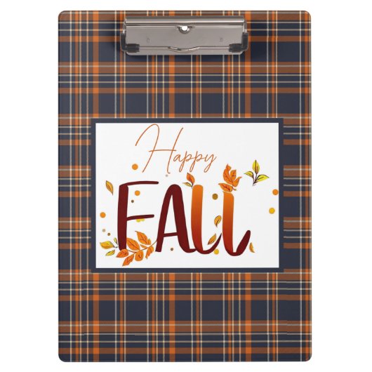 Porte-bloc Automne/Automne/Feuille/Plaid (Devant)