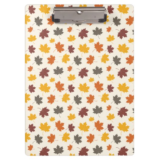 Porte-bloc Automne Feuilles en chute (Devant)