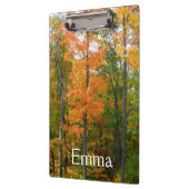 Porte-bloc Automne Maple Trees Automne Photographie de la nat (Gauche)
