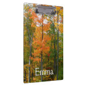 Porte-bloc Automne Maple Trees Automne Photographie de la nat (Swatch)
