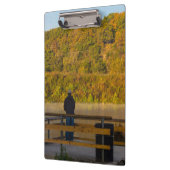 Porte-bloc Automne Pêche Lac Springfield (Gauche)