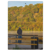 Porte-bloc Automne Pêche Lac Springfield (Dos)