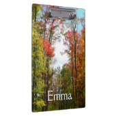 Porte-bloc Automnes Arbres et Ciel bleu Automne Photographie  (Swatch)