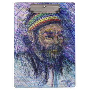 Porte-bloc Autoportrait de Luther Hampton