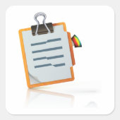 Porte - bloc Avec Stickers Papier Linqué (Devant)