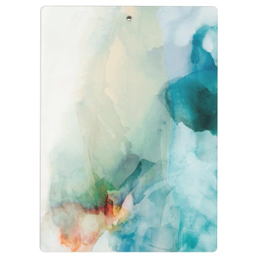 Porte-bloc Aversion - Aquarelle bleue (Dos)