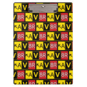 Porte-bloc Aviateur - AV8R - (Devant)