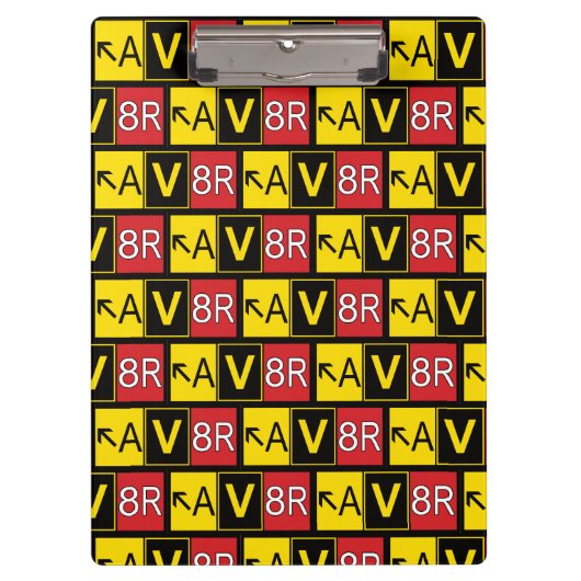 Porte-bloc Aviateur - AV8R - (Devant)