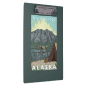 Porte-bloc Avion de Bush et pêche - Seward, Alaska (Swatch)