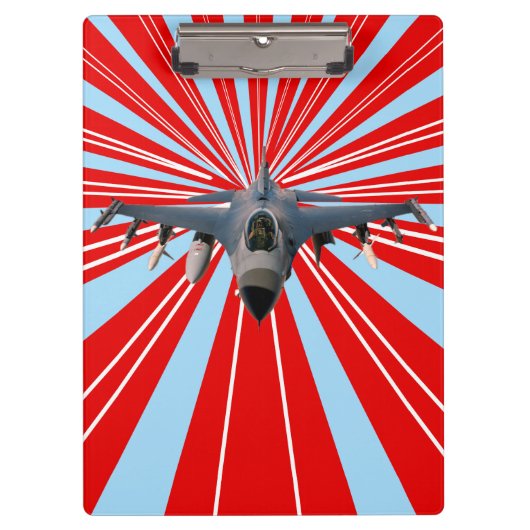 Porte-bloc Avion de chasse (Devant)
